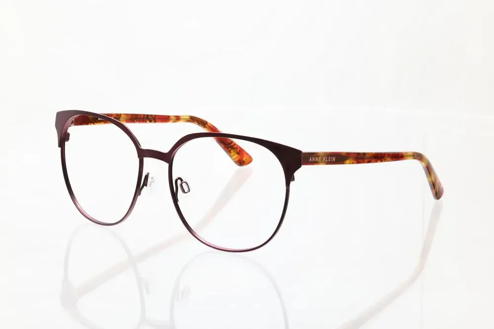 Anne Klein AK 7068 (603) Merlot 55-16-135mm Eyeglasses FRAMES ONLY - GOOD - READ